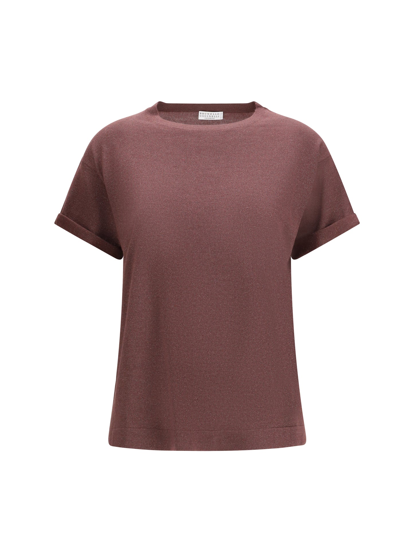 Cashmere T-Shirt Rhubarb