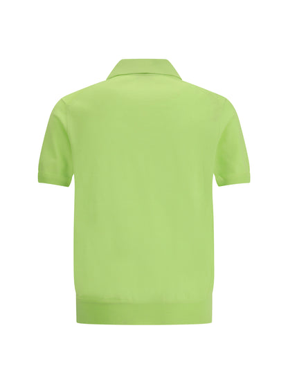 Cotton Polo Wild Lime