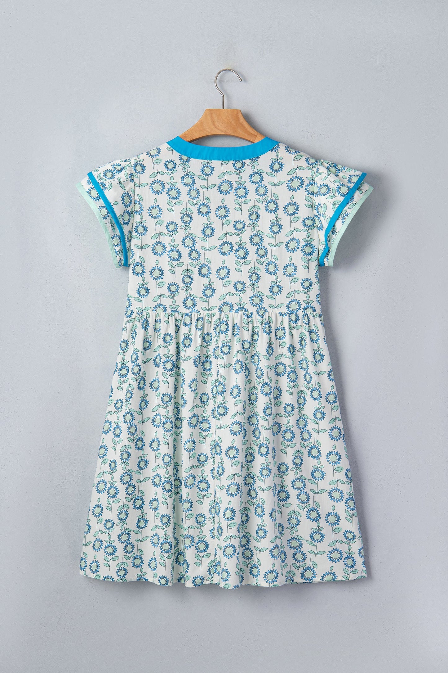 Threaded Pear Marlowe Flutter Sleeve Mini Dress