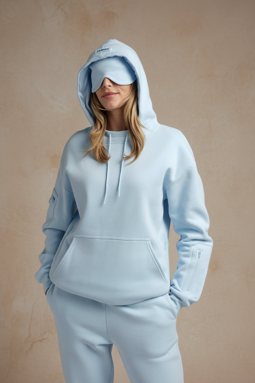 Women's Fleece-Lined Hooded Pullover Sweatshirt