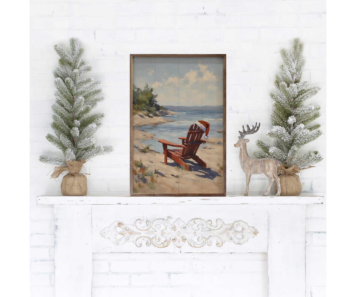 Kendrick Home Santa's Beach Chair