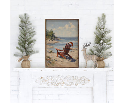 Kendrick Home Santa's Beach Chair