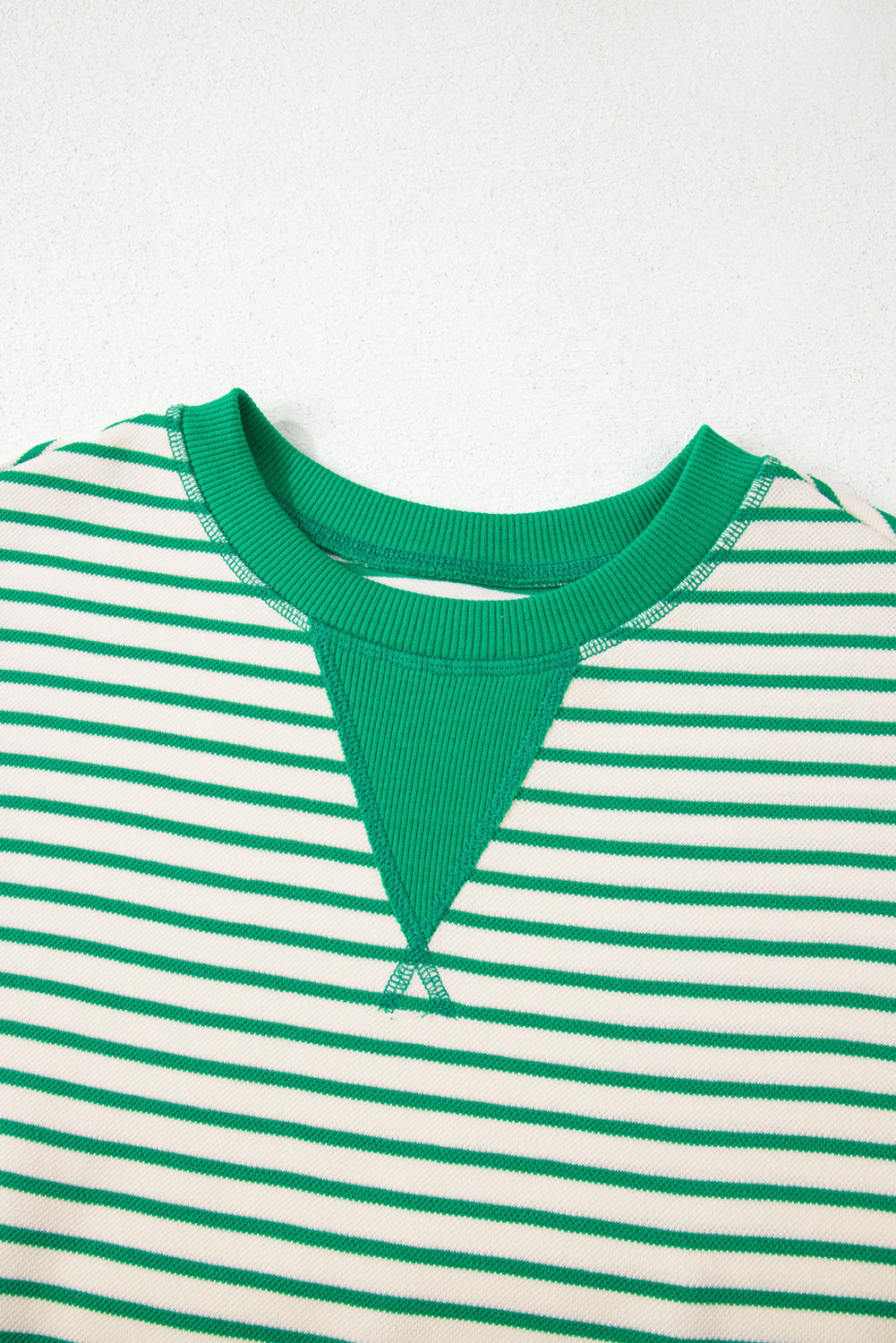 Threaded Pear Sol Ruffle Short Sleeve Top
