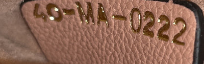 Saddle Handbag with Strap Leather Micro