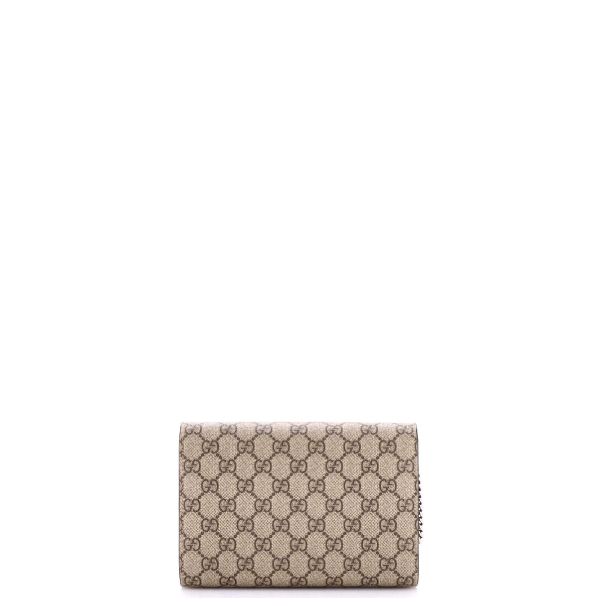 Dionysus Chain Wallet GG Coated Canvas Small