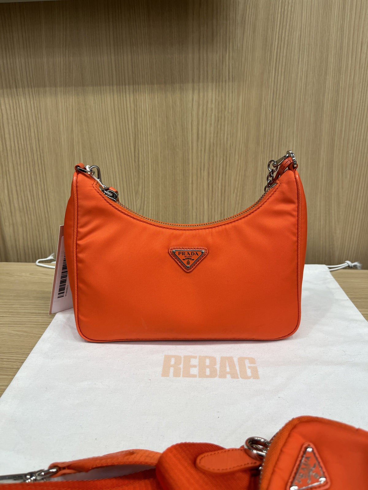 Re-Edition 2005 Shoulder Bag Tessuto Small