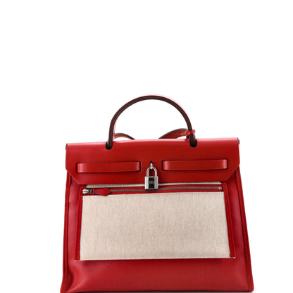 Herbag Zip Berline Vache Canvas and Leather 31