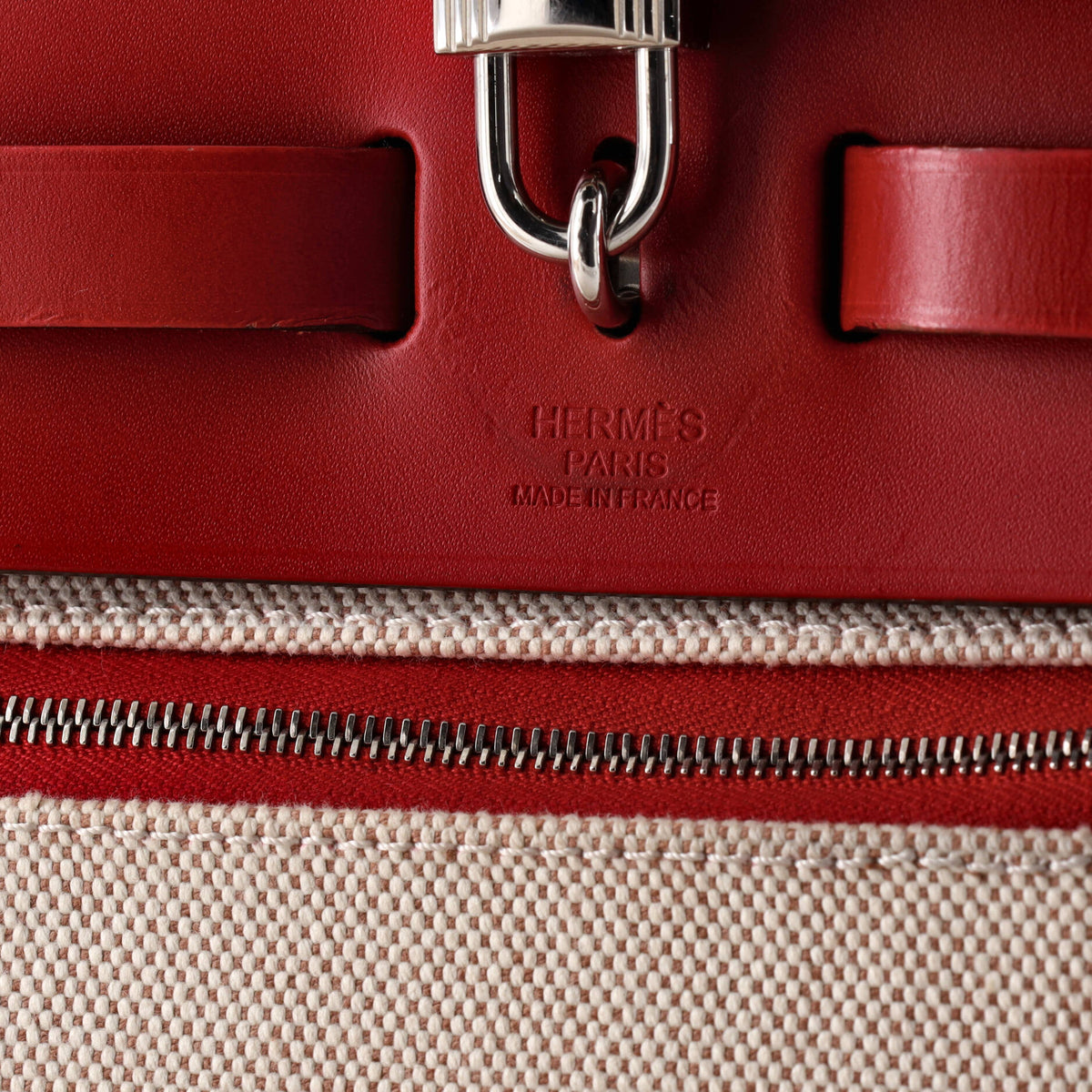 Herbag Zip Berline Vache Canvas and Leather 31