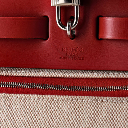 Herbag Zip Berline Vache Canvas and Leather 31