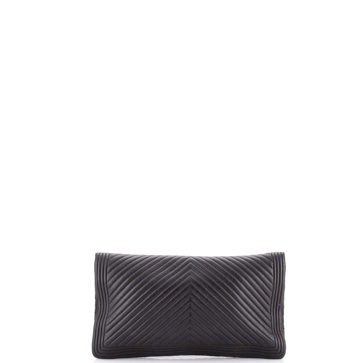 Boy Beauty CC Clutch Chevron Leather