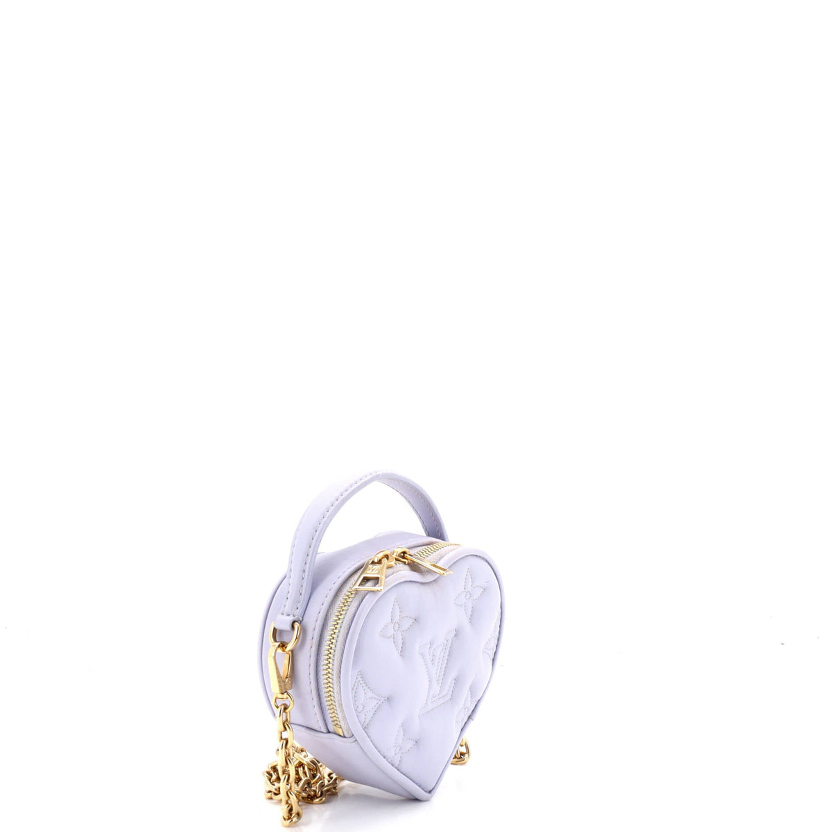 Pop My Heart Pouch Bag Bubblegram Leather