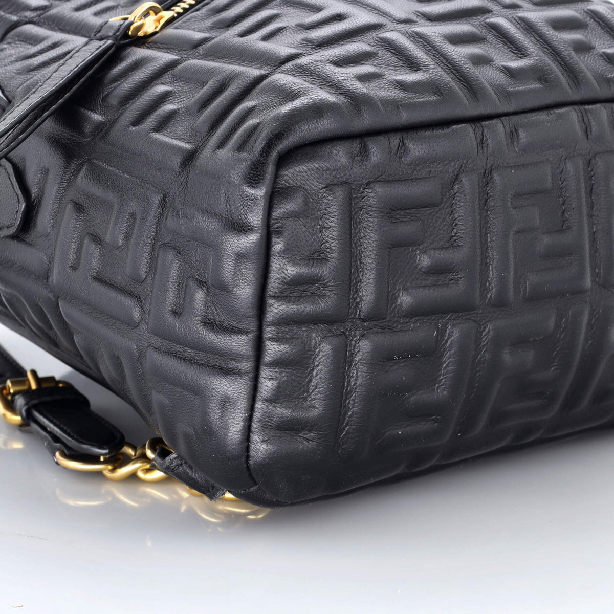 By The Way Backpack Zucca Embossed Leather Mini