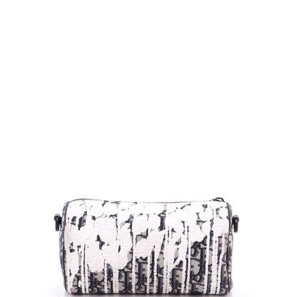 Dior x Raymond Pettibon Roller Messenger Bag Printed Oblique Canvas