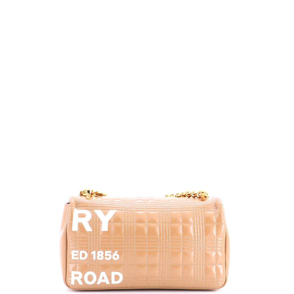 Lola Shoulder Bag Quilted Printed Leather Small