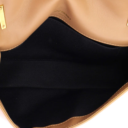 Lola Shoulder Bag Quilted Printed Leather Small