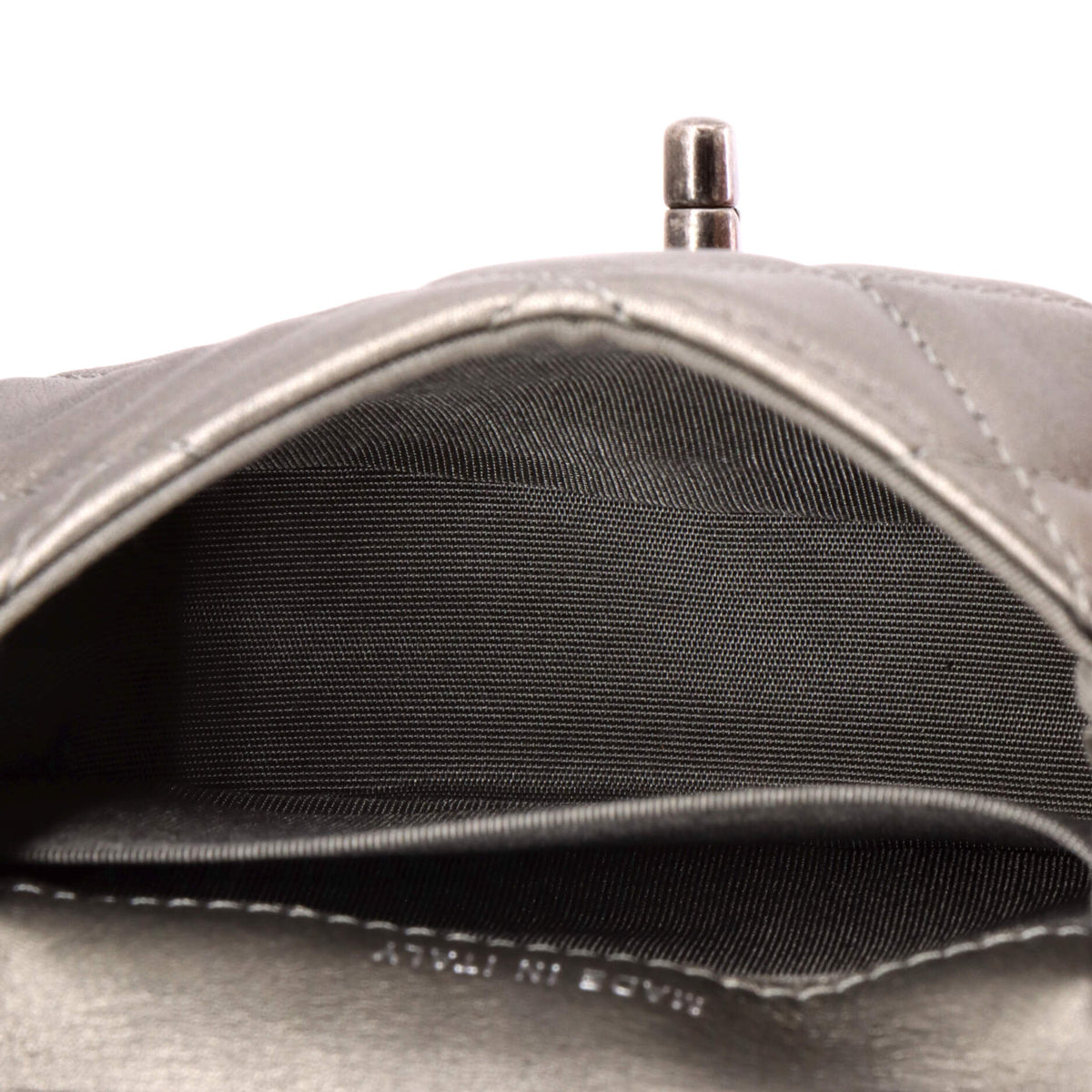 Coco Mail Clutch with Chain Quilted Calfskin Mini