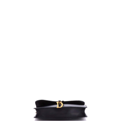 Saddle Chain Clutch Leather