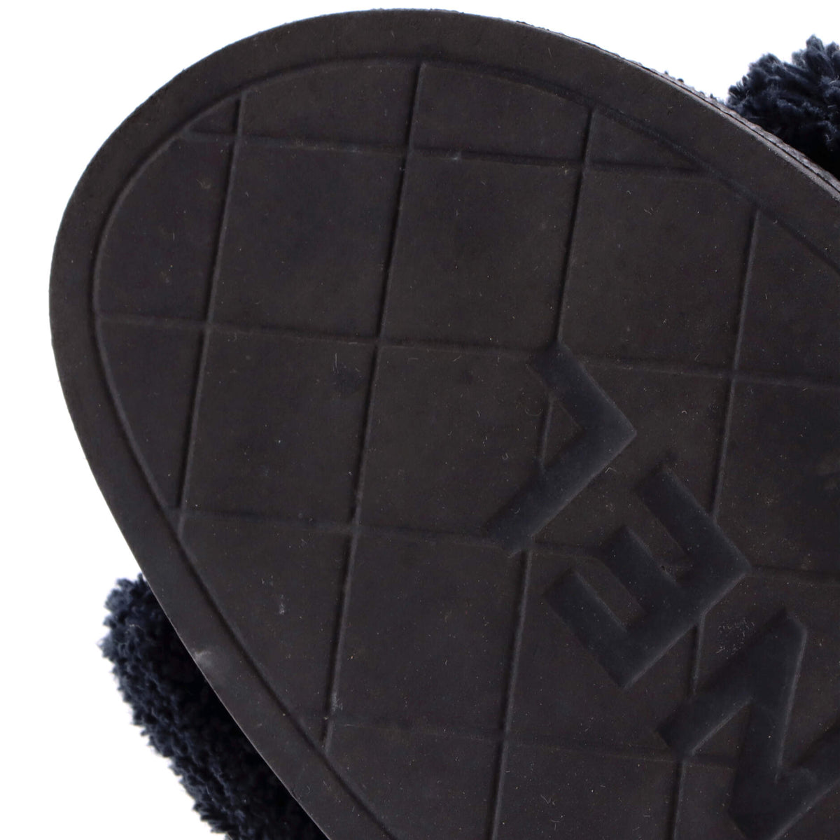 Women's CC Flat Slide Sandals Terry Cloth