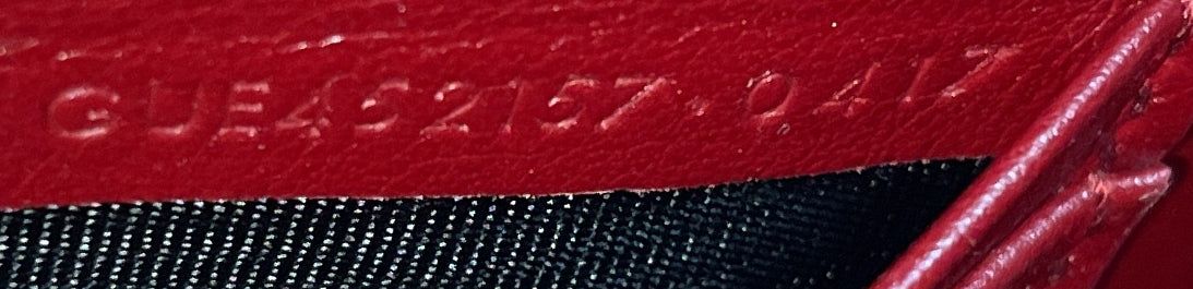 Sunset Chain Wallet Leather