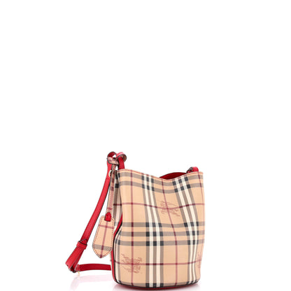 Lorne Bucket Bag Haymarket Coated Canvas Small