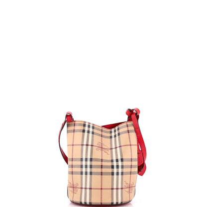 Lorne Bucket Bag Haymarket Coated Canvas Small