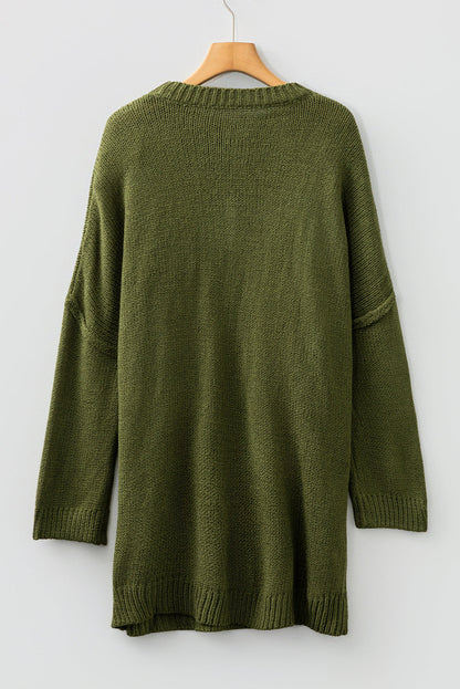 Threaded Pear Amelia Drop Shoulder Slouchy Sweater
