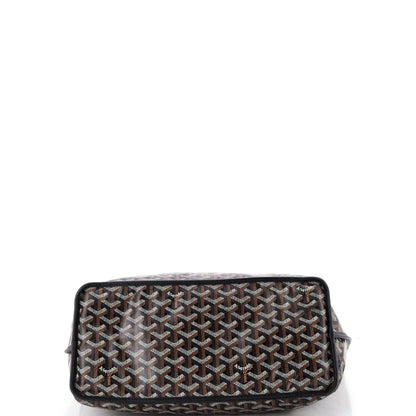 Anjou Reversible Tote Coated Canvas PM