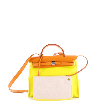 Herbag Zip Berline Vache Canvas and Leather 31