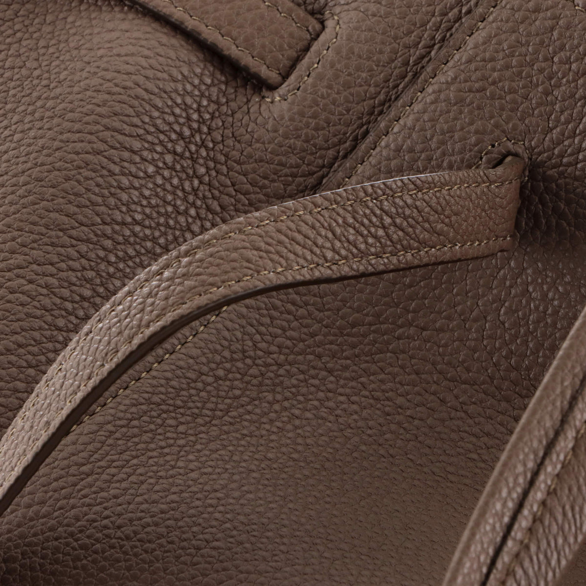 Phantom Tie Cabas Tassel Tote Leather Small