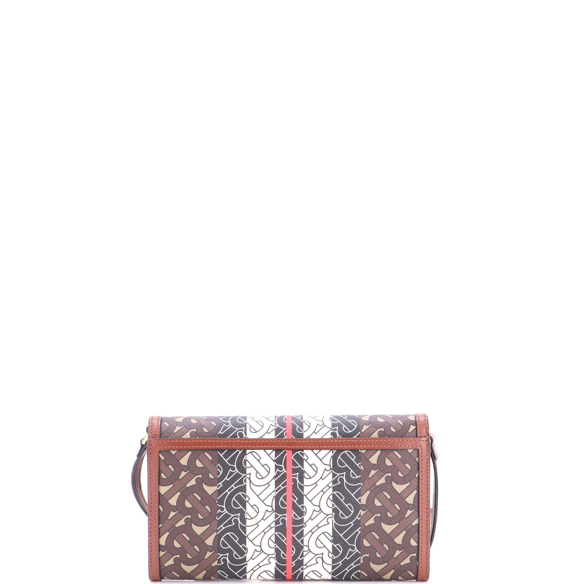 TB Flap Bag Monogram E-Canvas Small