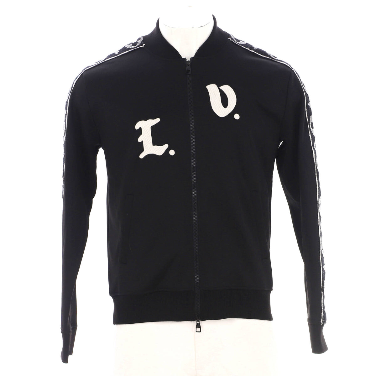 Men's LV Zip Bomber Jacket Polyester Blend