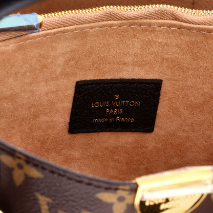 Flandrin Handbag Monogram Canvas and Leather