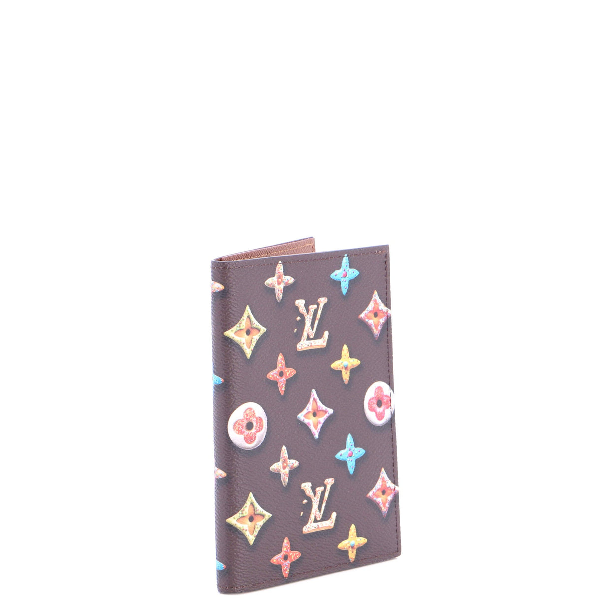Passport Cover Donuts Monogram Canvas