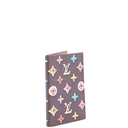 Passport Cover Donuts Monogram Canvas