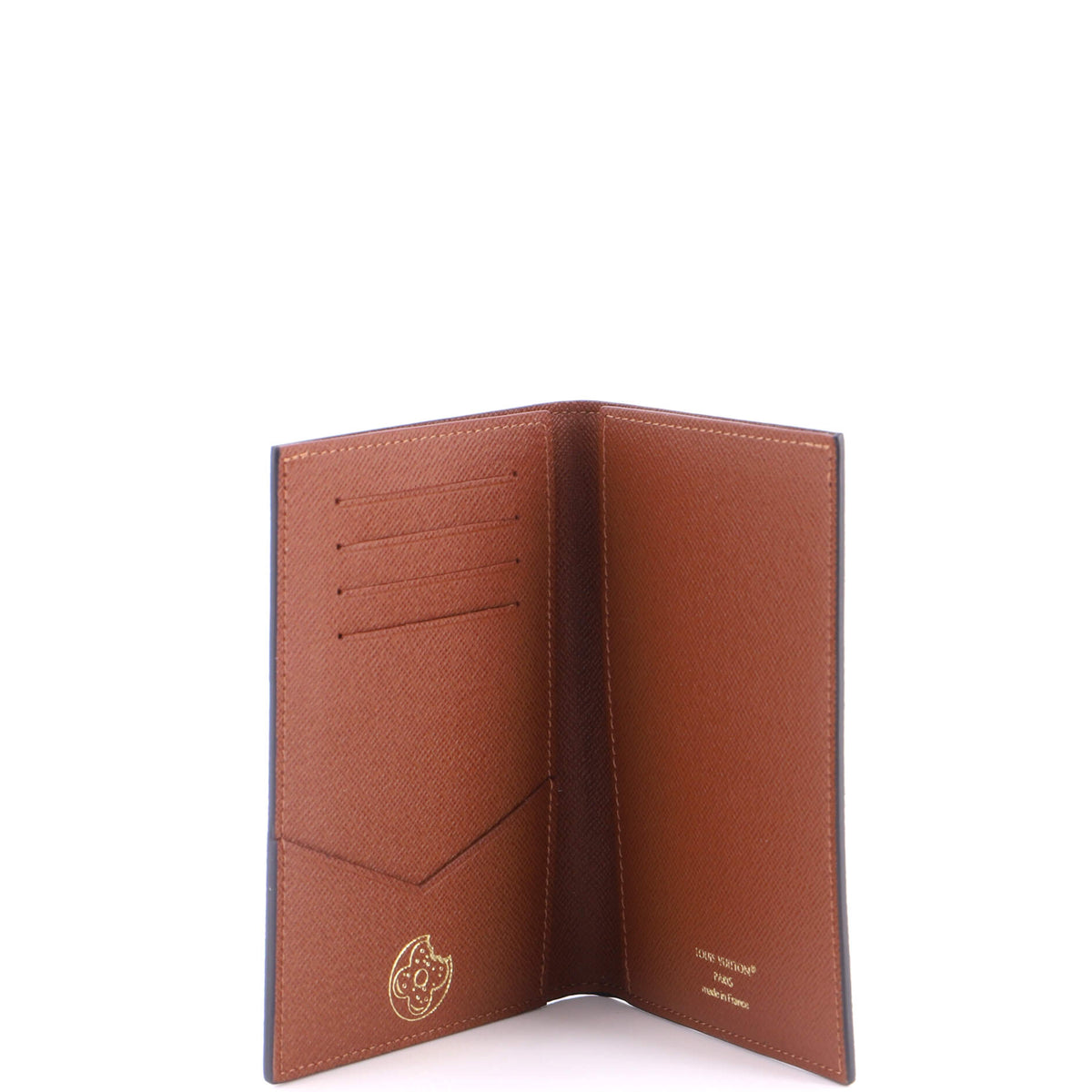 Passport Cover Donuts Monogram Canvas