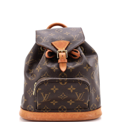 Vintage Montsouris Backpack Monogram Canvas PM