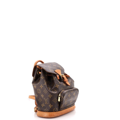 Vintage Montsouris Backpack Monogram Canvas PM