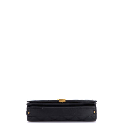 Becky Shoulder Bag Quilted Leather Mini