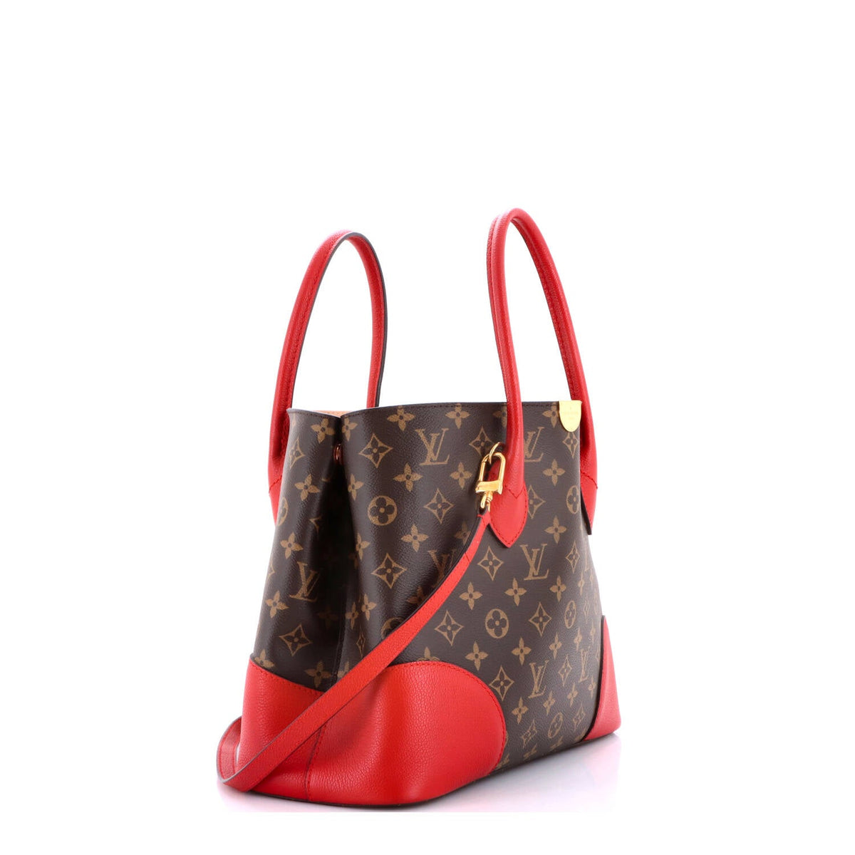 Flandrin Handbag Monogram Canvas and Leather