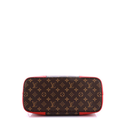 Flandrin Handbag Monogram Canvas and Leather
