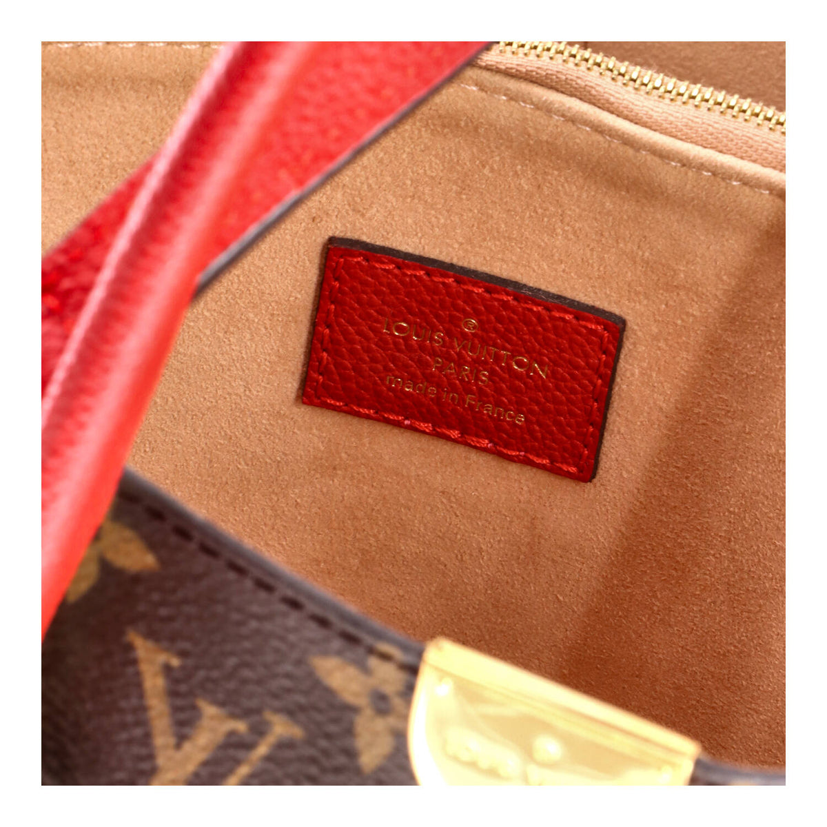 Flandrin Handbag Monogram Canvas and Leather
