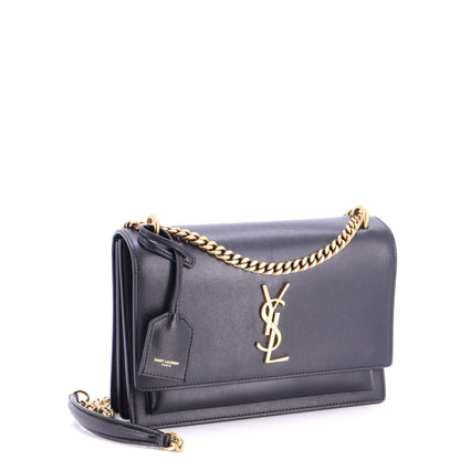 Sunset Crossbody Bag Leather Medium