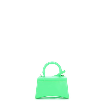 Hourglass Top Handle Bag Leather XS