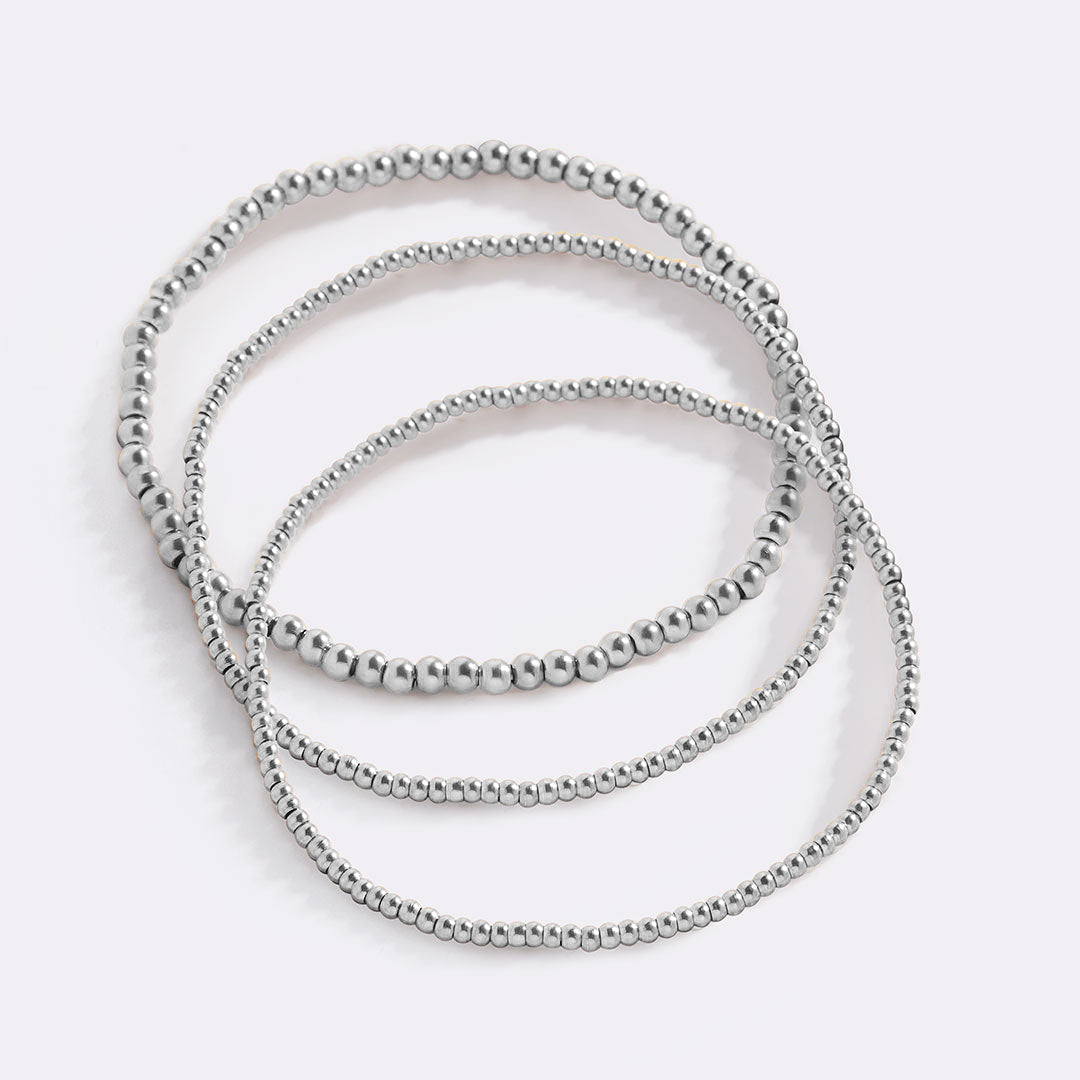 Mint & Lily 433 Beaded Bracelet Stacking Set