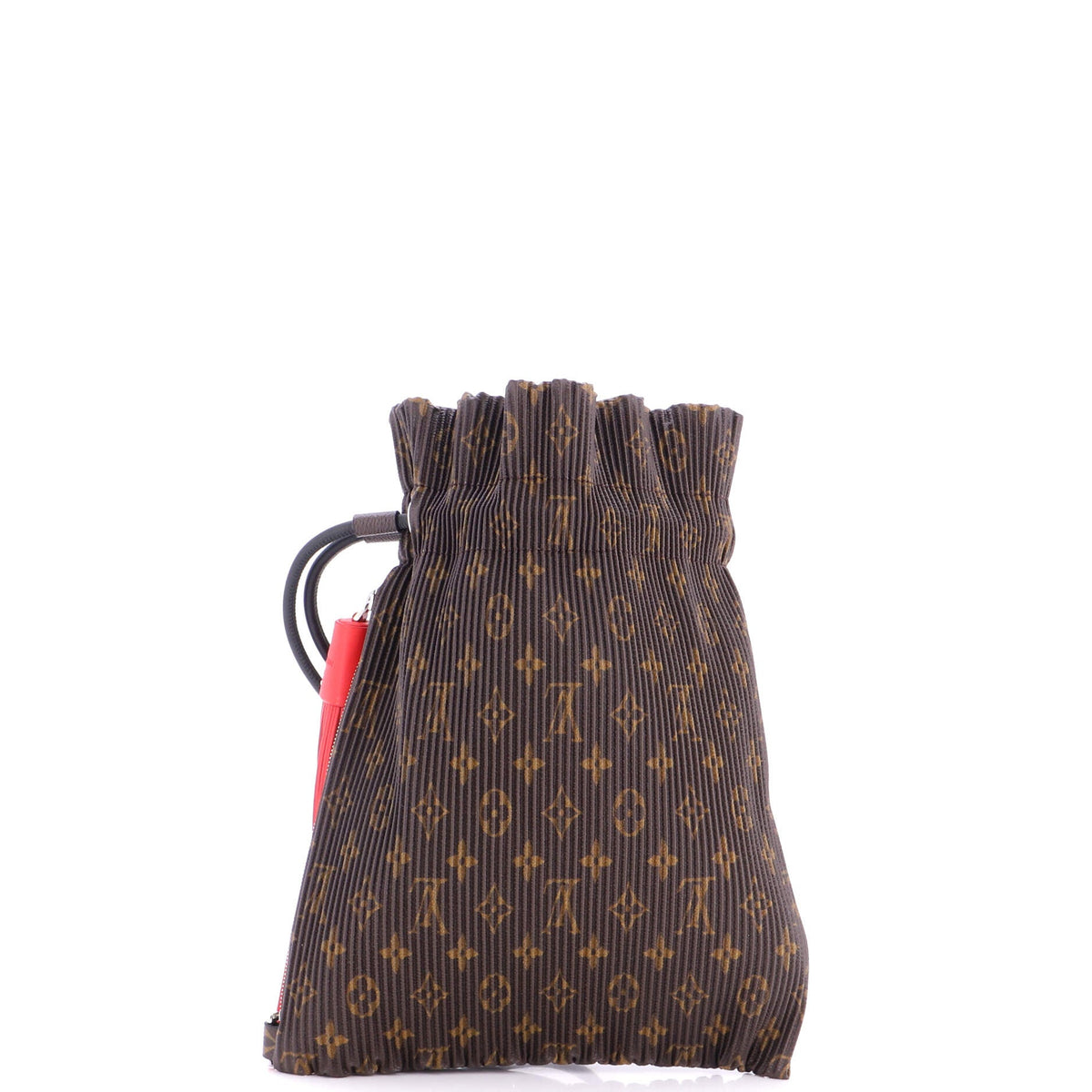 Explorer Shoulder Bag Pleated Monogram Canvas PM