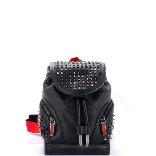 Explorafunk Backpack Spiked Leather Small