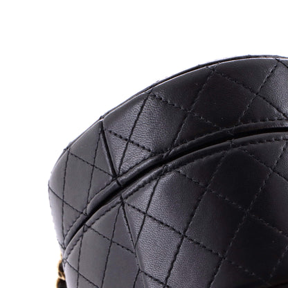 CC Allure Vanity Case with Chain Quilted Lambskin Mini