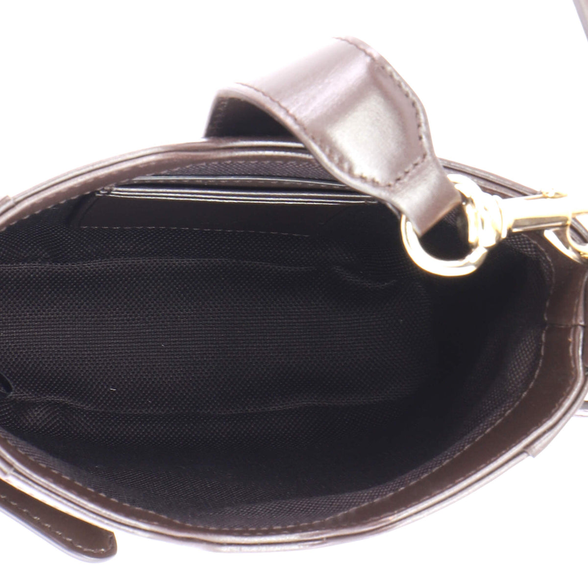Bucket Bag GG Canvas with Leather Mini