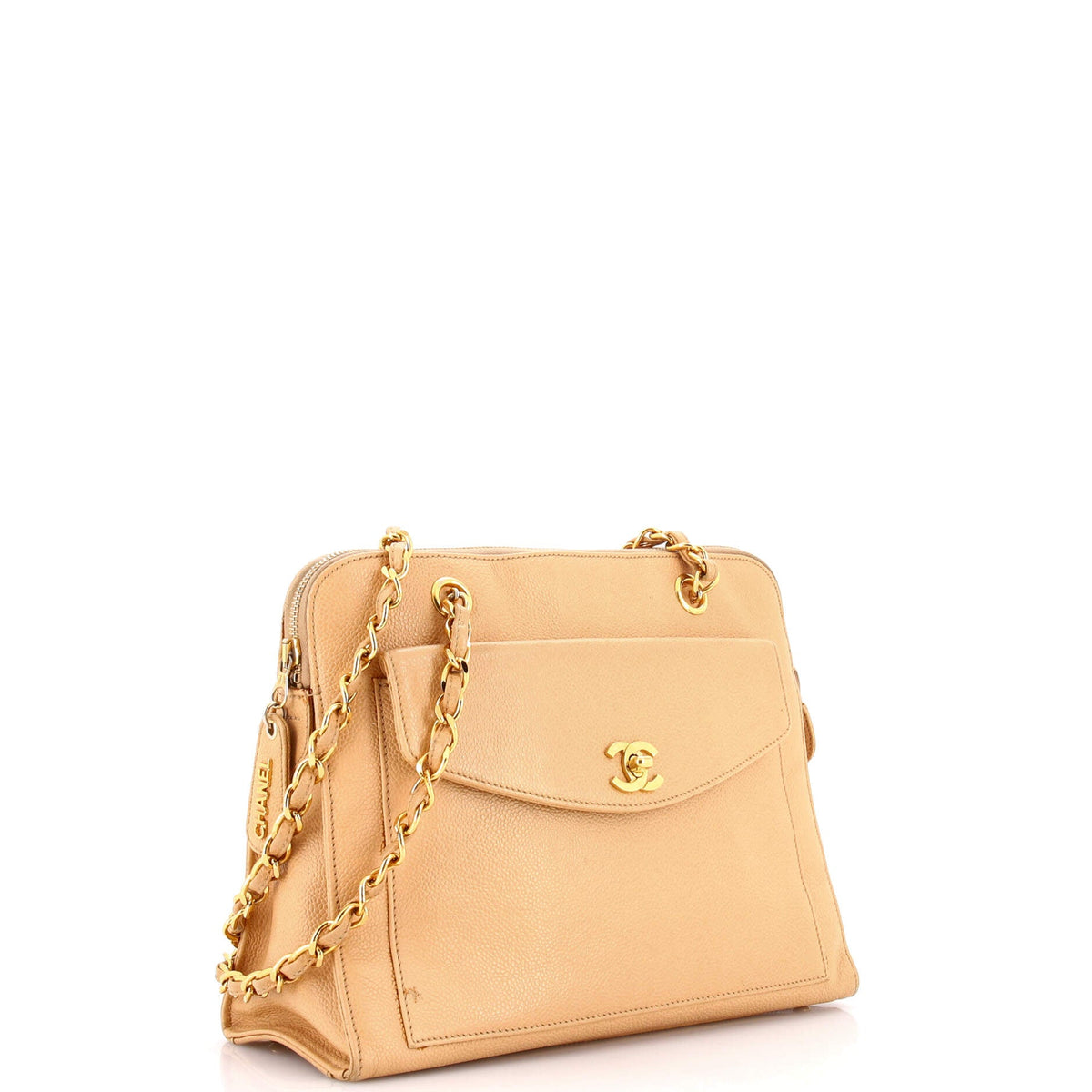 Vintage Front Pocket Camera Bag Caviar Large