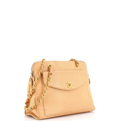 Vintage Front Pocket Camera Bag Caviar Large